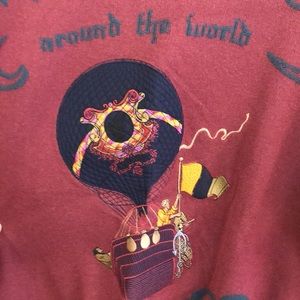 Women's Italian Hot Air Balloon Crew Sweater